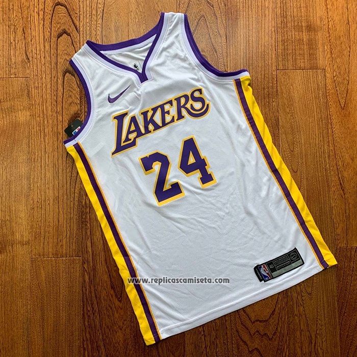 Camiseta Los Angeles Lakers Kobe Bryant #24 Association 2018 Blanco